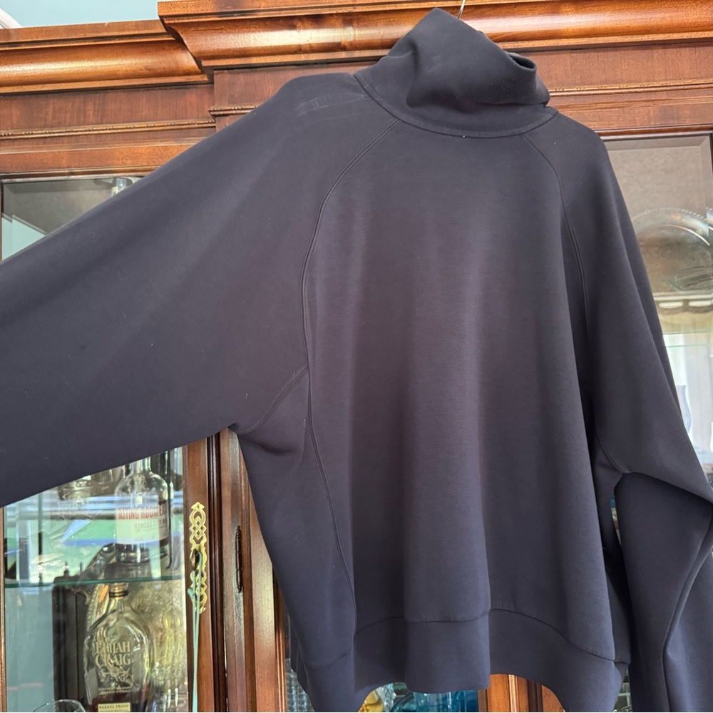 SPANX Airessentials Navy Half-Zip sweatshirt - 3x - Picture 3 of 5